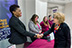 (Secretary Nelson visits the Jane Nelson Institute for Women's Leadership at Texas Woman's University as a part of her voter education campaign.)