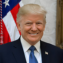 Candidate portrait of Donald J. Trump