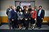(The Secretary poses for a photo with USCB Director Dr. Steven Dillingham, Texas State Demographer Dr. Lloyd Potter, and their staffs. Office of the Texas Secretary of State, 12/11/2019)