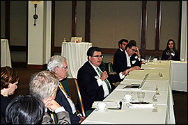 Texas Secretary of State Rolando Pablos addressing participants at the Second Consular Roundtable Series Meeting.