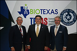 Secretary Pablos posing with other participants at the 2017 BIO International Conference.