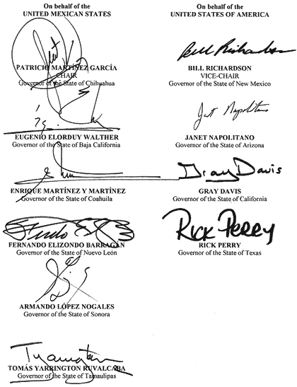 Governor's signatures